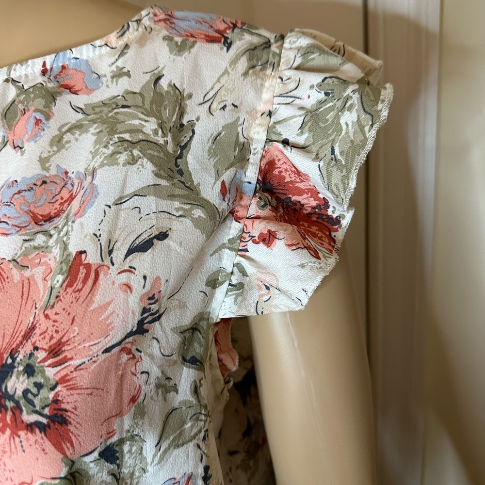 NWOT | SHEIN Floral Blouse - Size XL (12) - Picture 7 of 7